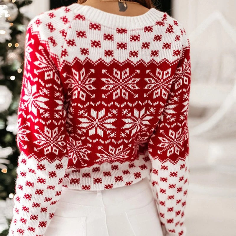 EB | Weihnachtlicher Strickpullover