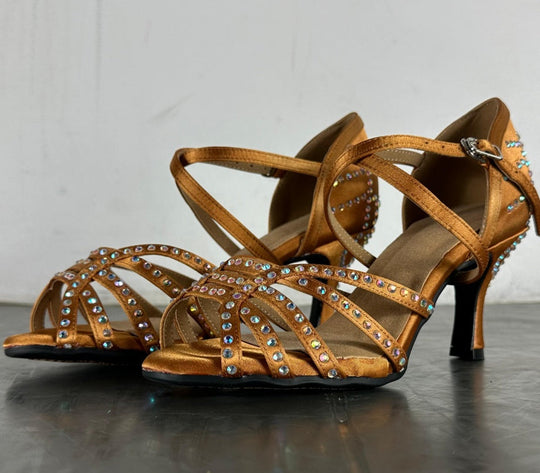 EB | Diamond Latin Tanzschuhe Damen High Heels Tanzschuhe
