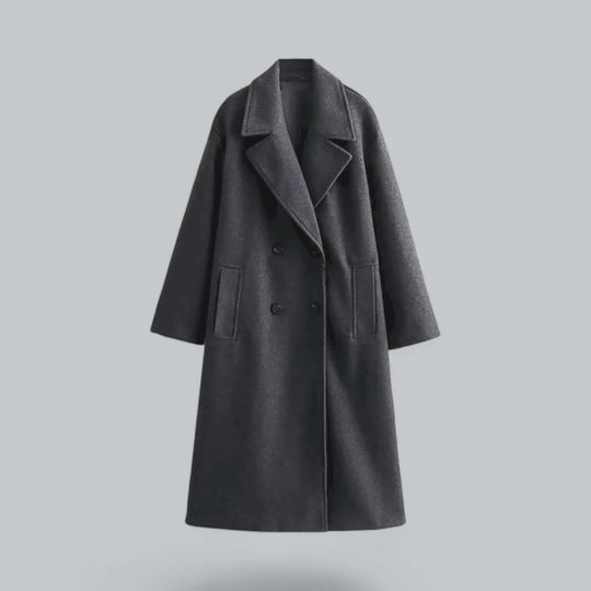 EB | Damen Oversized Knopfmantel
