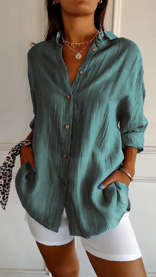 EB | Lockeres Button-Down-Hemd
