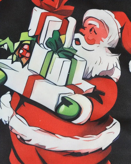 EB | Schlank Weihnachten Gedruckt Langarm