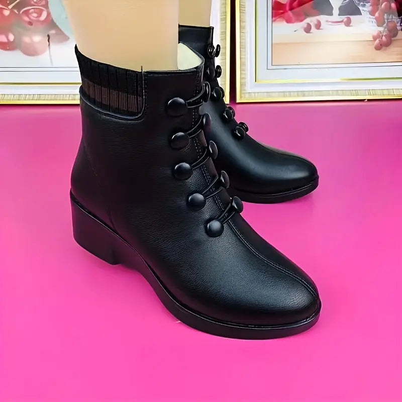 Lässige Stiefeletten mit Keilabsatz EB EB