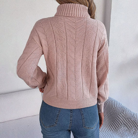 EB | Schlichter Strickpullover Für Damenmode