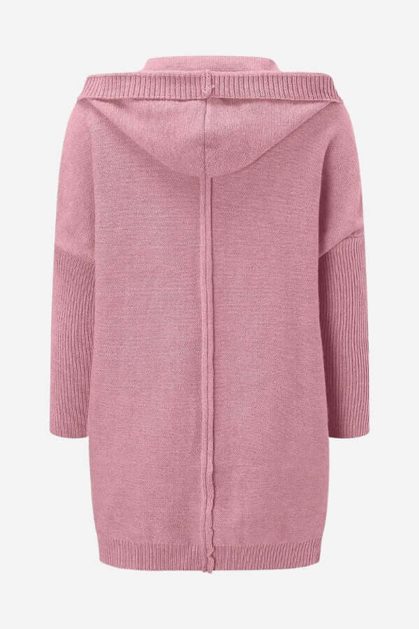 EB | Damen Strickkapuzenmantel
