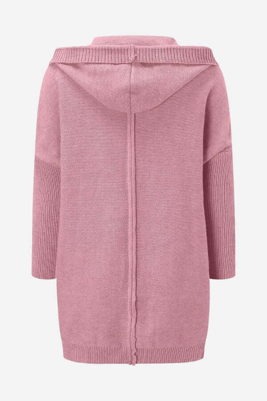 EB | Damen Strickkapuzenmantel