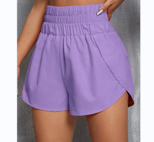 EB | Lockere Sportshorts mit hoher Taille