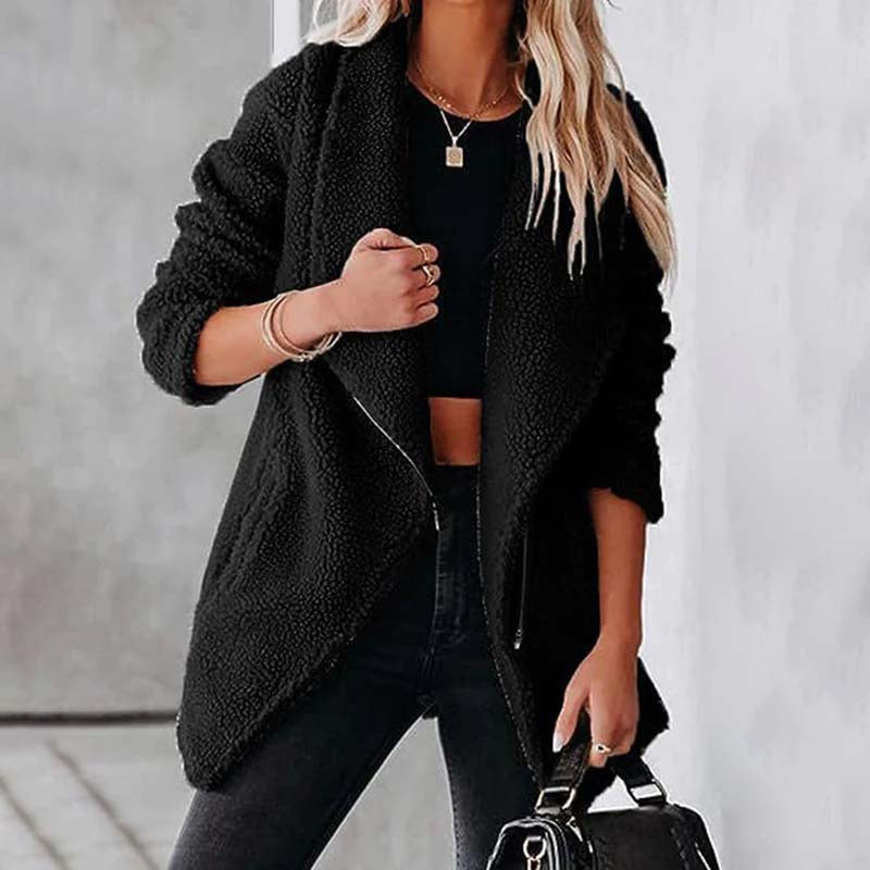 EB | Sherpa Jacke Polyester Weich, Warm
