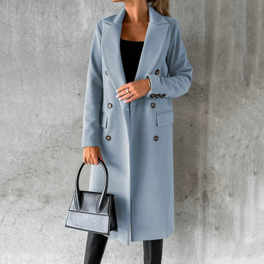 Winterjacke mit Revers für Damen