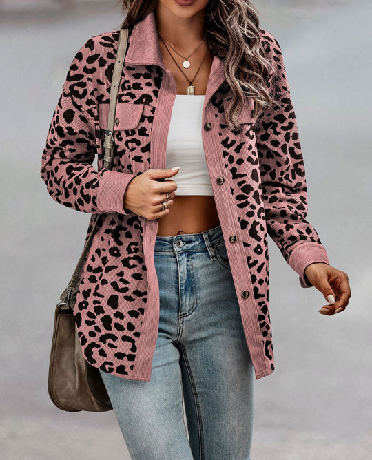 EB | Dschungel Chic Leopardjacke Mit Modernem Muster