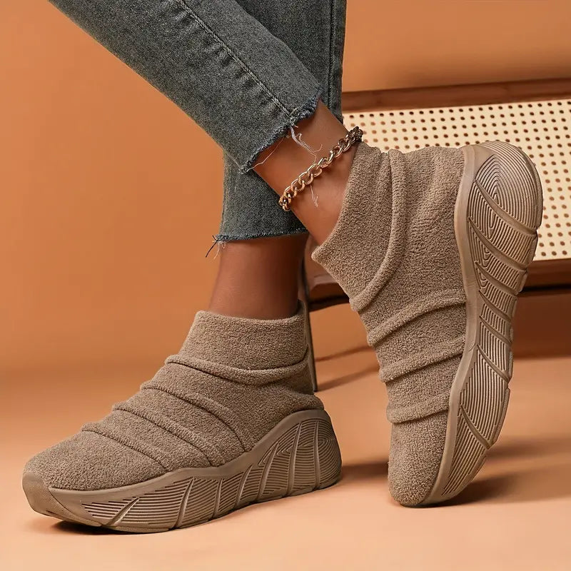 Gemütliche Plüsch-Laufschuhe für Frauen EB