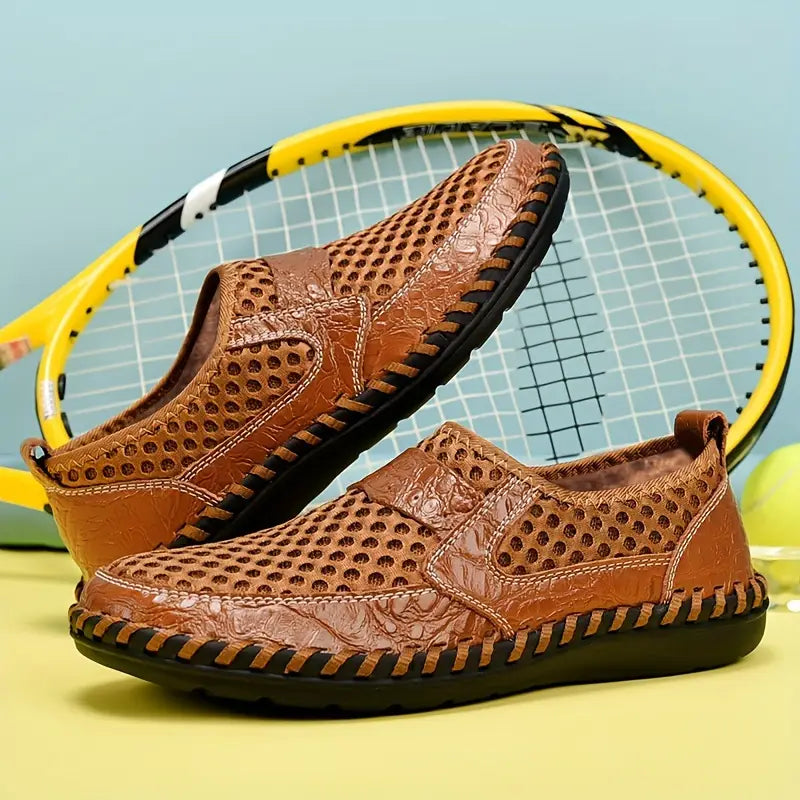 Herren Sandalen aus Mesh mit festen Nähten EB