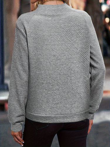 EB | Leichtgewicht Pullover mit Knopfdetails Polyester Stilvoll und Praktisch