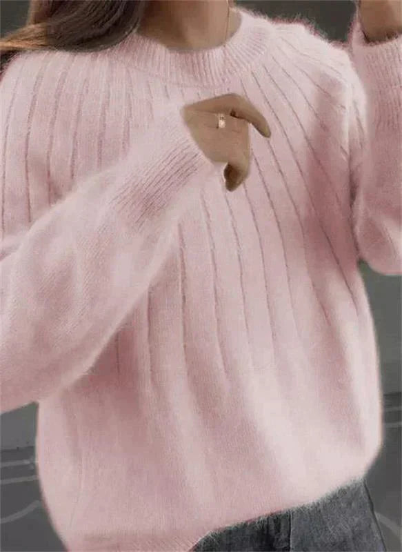 EB - Flauschiger Strickpullover