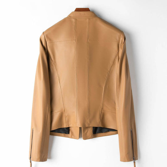 EB | Damen Stilvolle Lederjacke