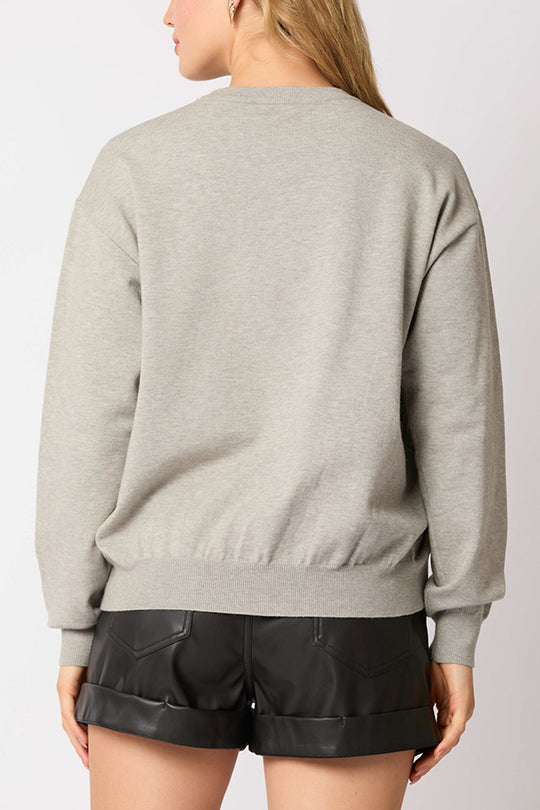EB | Weihnachtssoldat Pailletten Mode Lässiger Sweatshirt