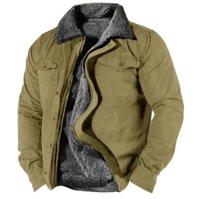 EB | Warme Sherpa-Futterjacke