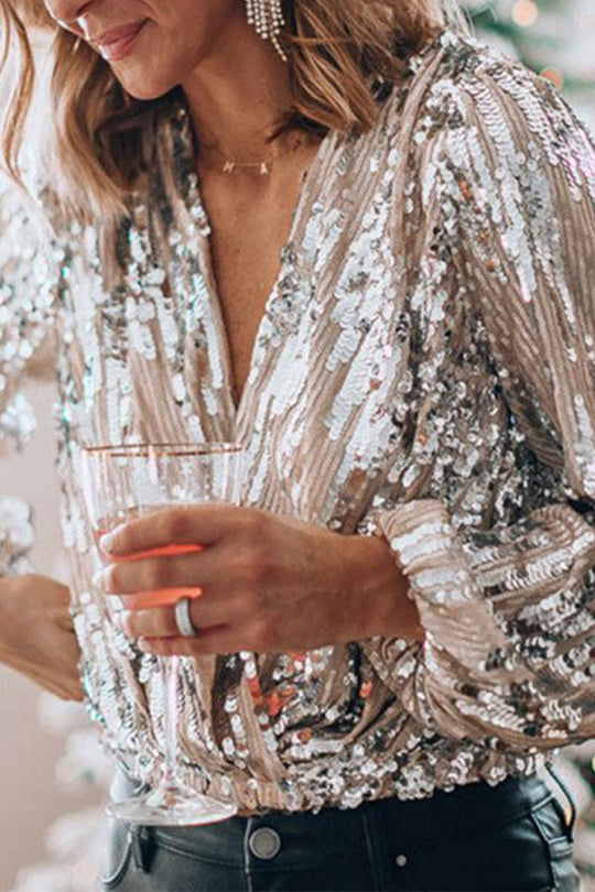 EB - Elegante Glamour Bluse