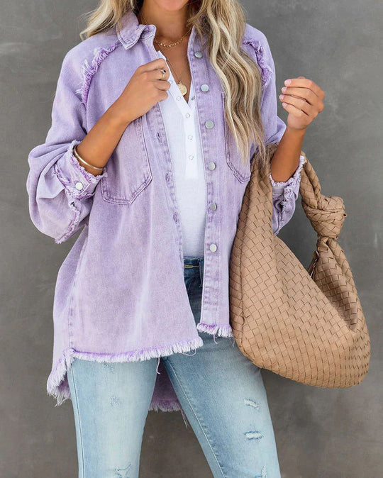 EB | Edge Patchwork Pocket Denim-Jacke