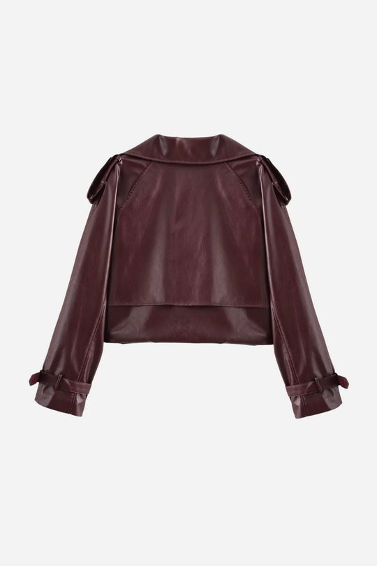 EB | Kunstleder Bequeme Jacke