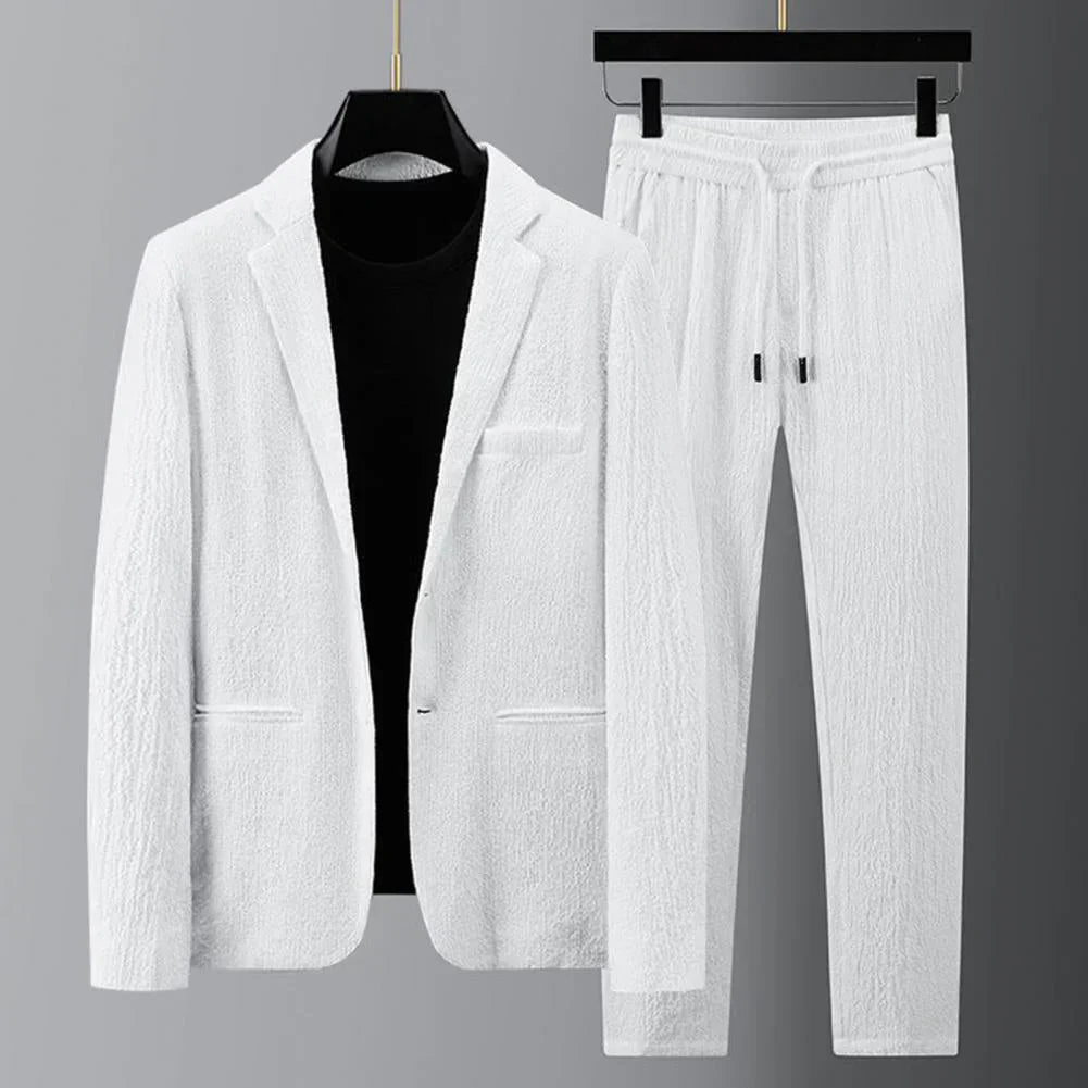 EB | Blazer und Kordelzughosen Set für Herren