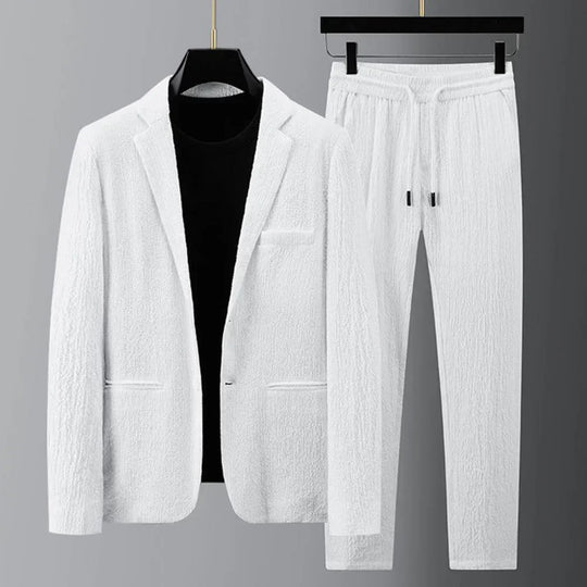 EB | Blazer und Kordelzughosen Set für Herren
