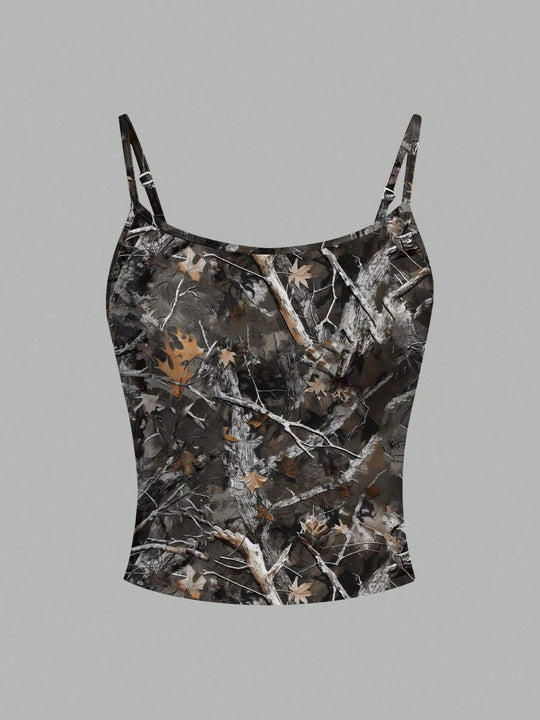 EB | Weste mit Tube-Top-Print