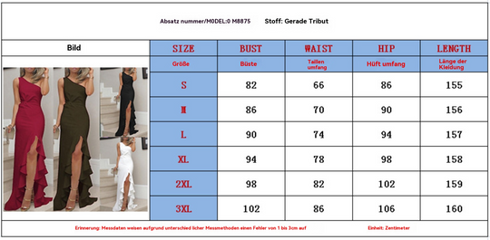 EB | Swing-Kleid mit geteiltem Rüschensaum