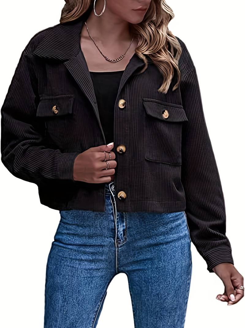 EB | Kurze Cordjacke für Damen