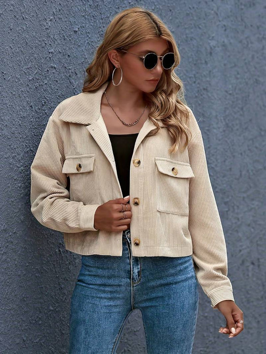 EB | Kurze Cordjacke für Damen