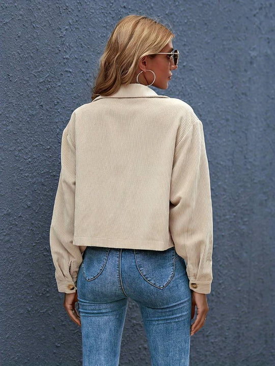 EB | Kurze Cordjacke für Damen