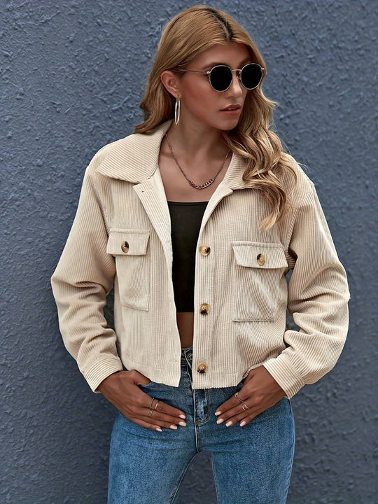 EB | Kurze Cordjacke für Damen