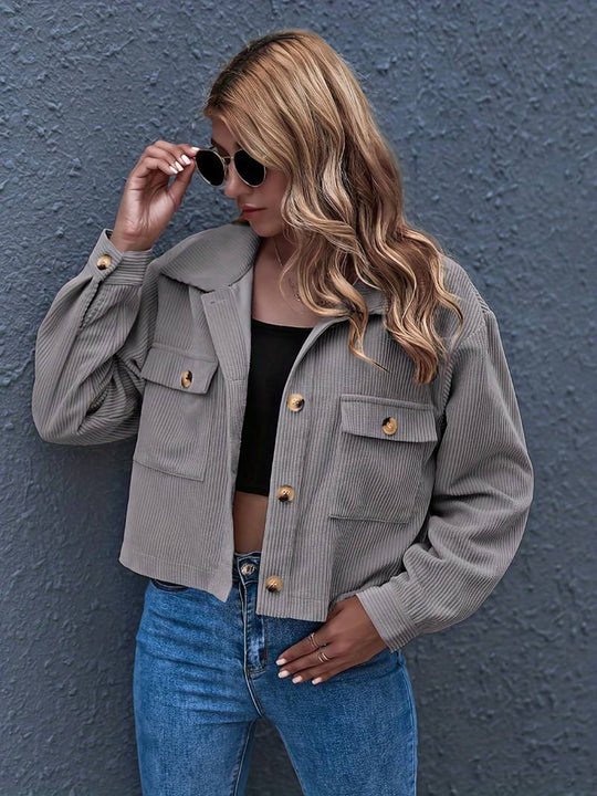 EB | Kurze Cordjacke für Damen