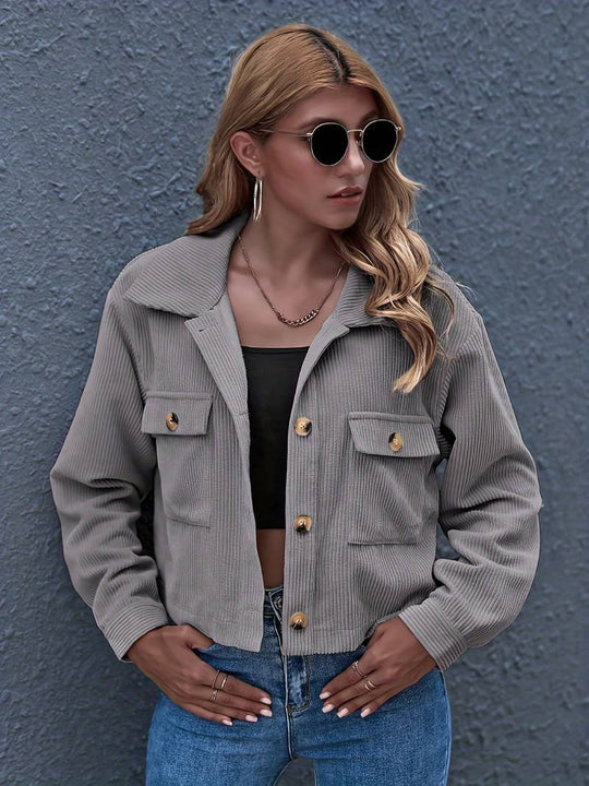 EB | Kurze Cordjacke für Damen