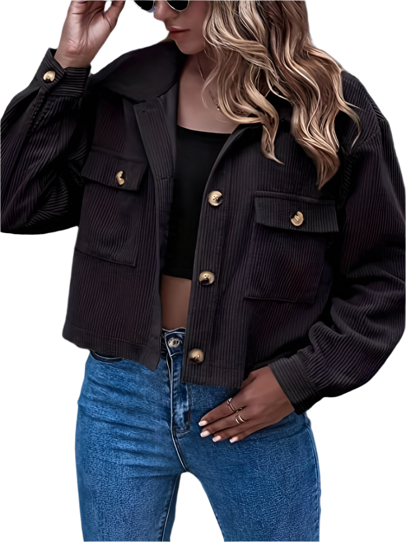 EB | Kurze Cordjacke für Damen