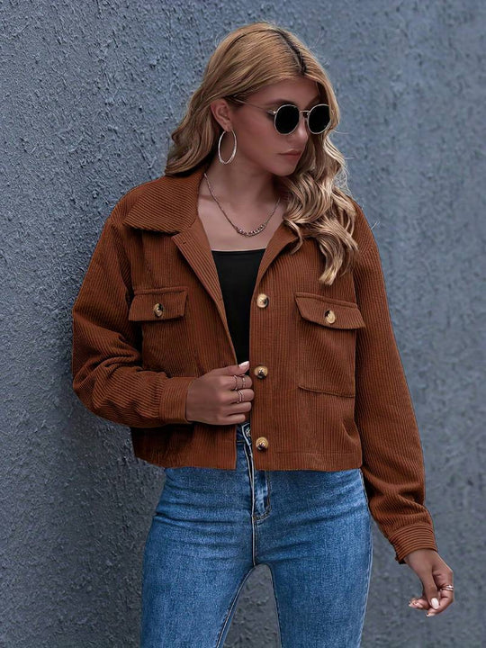 EB | Kurze Cordjacke für Damen