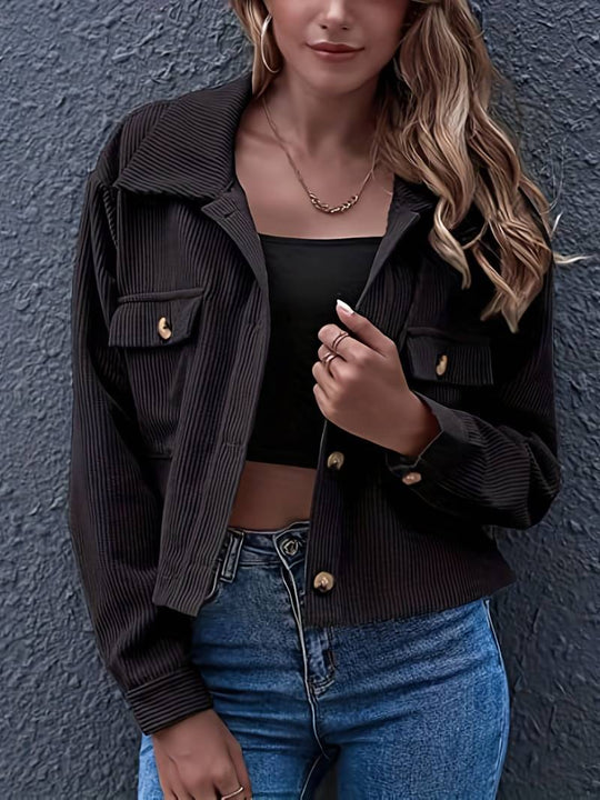 EB | Kurze Cordjacke für Damen