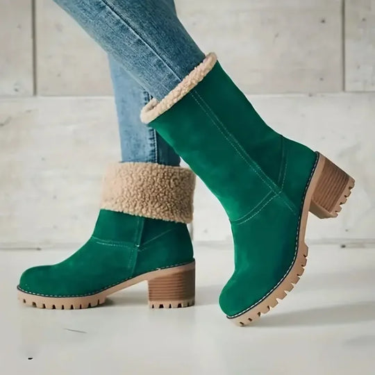EB | Winter-Mid-Tube-Zwei-Trage-Schnee-Stiefel