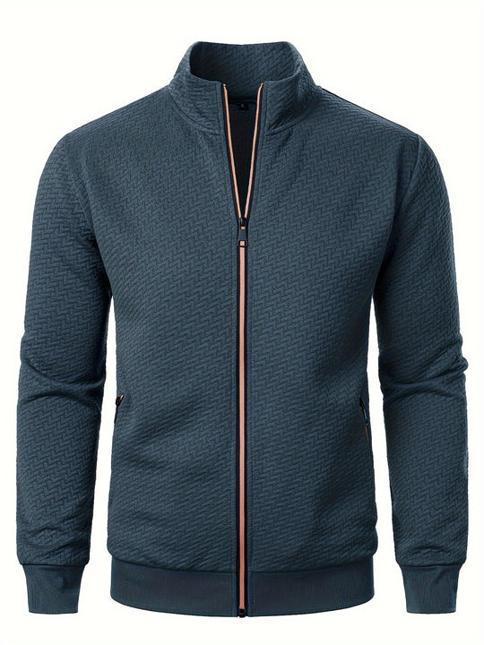 EB | Leichtgewicht Jacke mit Strukturmuster Polyester Komfort und Stil