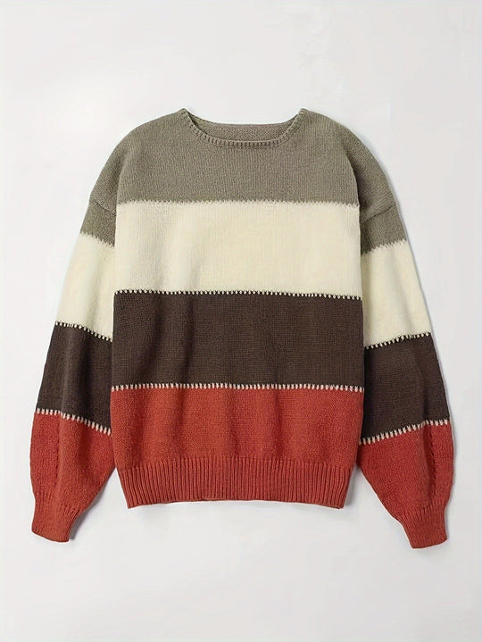 EB | Farbblock Pullover