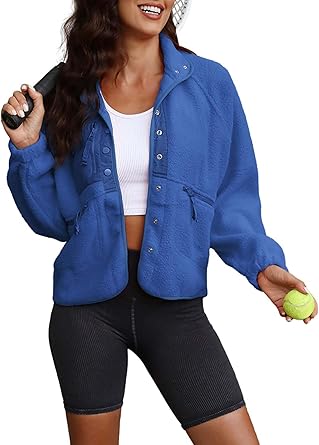 EB | Warme Fleecejacke mit Taschen