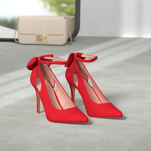 Trendige High Heels mit Schleife - Hailey EB