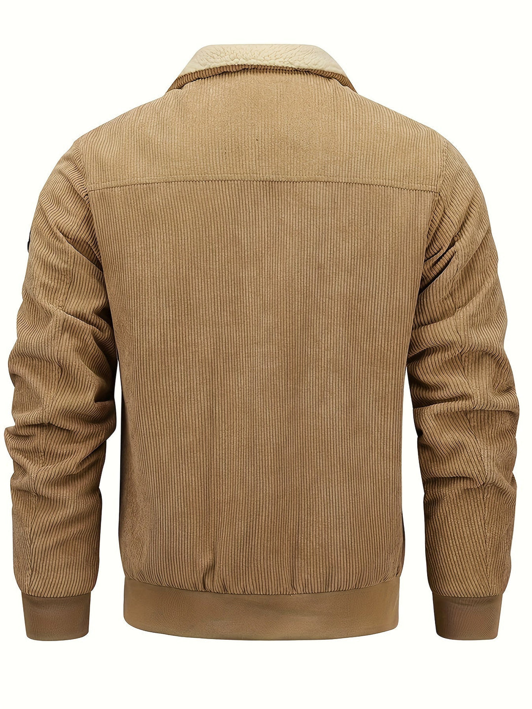 EB | Warmen Jacke mit Cord und Fleecefutter Cordura und Polyester Robuste und Bequeme