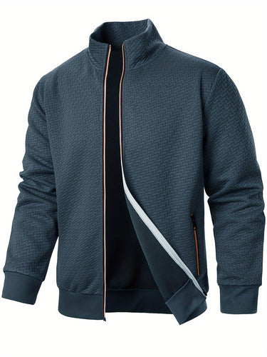 EB | Leichtgewicht Jacke mit Strukturmuster Polyester Komfort und Stil