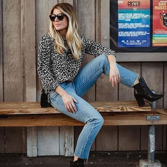 EB | Trendige Bluse Im Leo-Muster