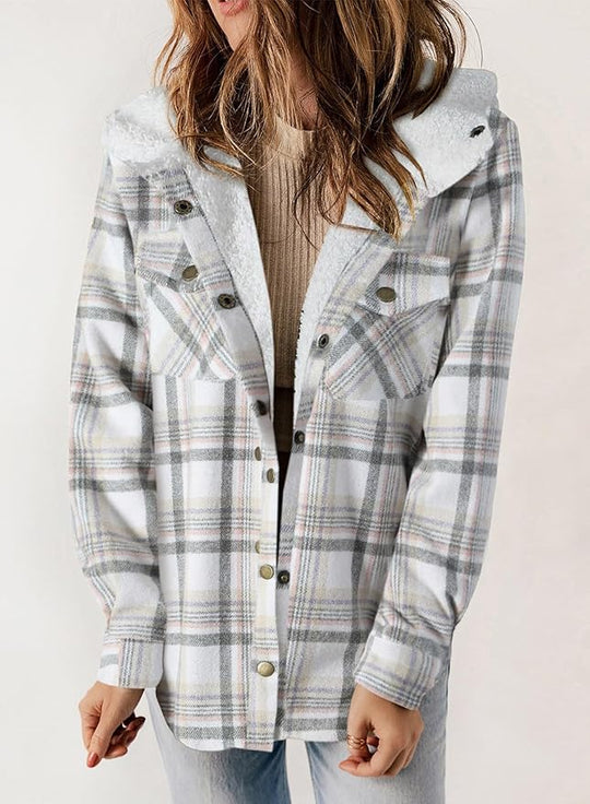 EB | Kariertes Futter Hemdjacke