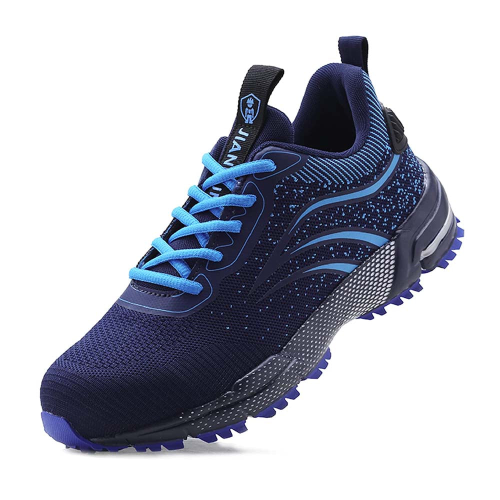 Leicht Sicherheitsschuhe Herren Damen Arbeitsschuhe Atmungsaktiv Schutzschuhe Stahlkappe Sportlich Sneaker EB