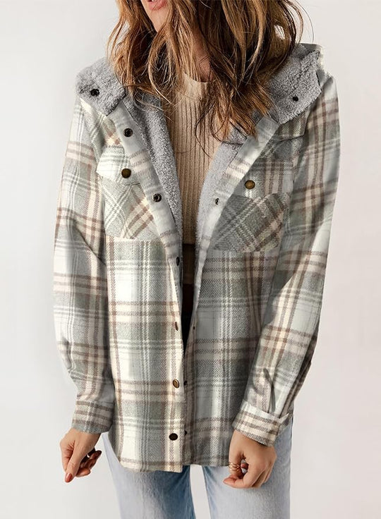 EB | Kariertes Futter Hemdjacke