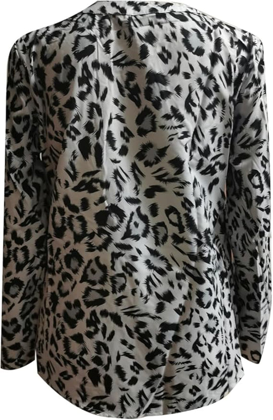 EB | Trendige Bluse Im Leo-Muster