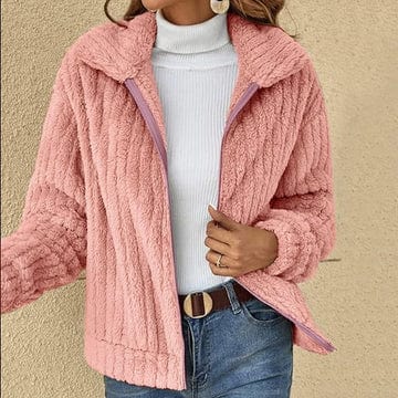 EB | Gerippte Jacke Schick Moderner Stil Ideal für den Winter