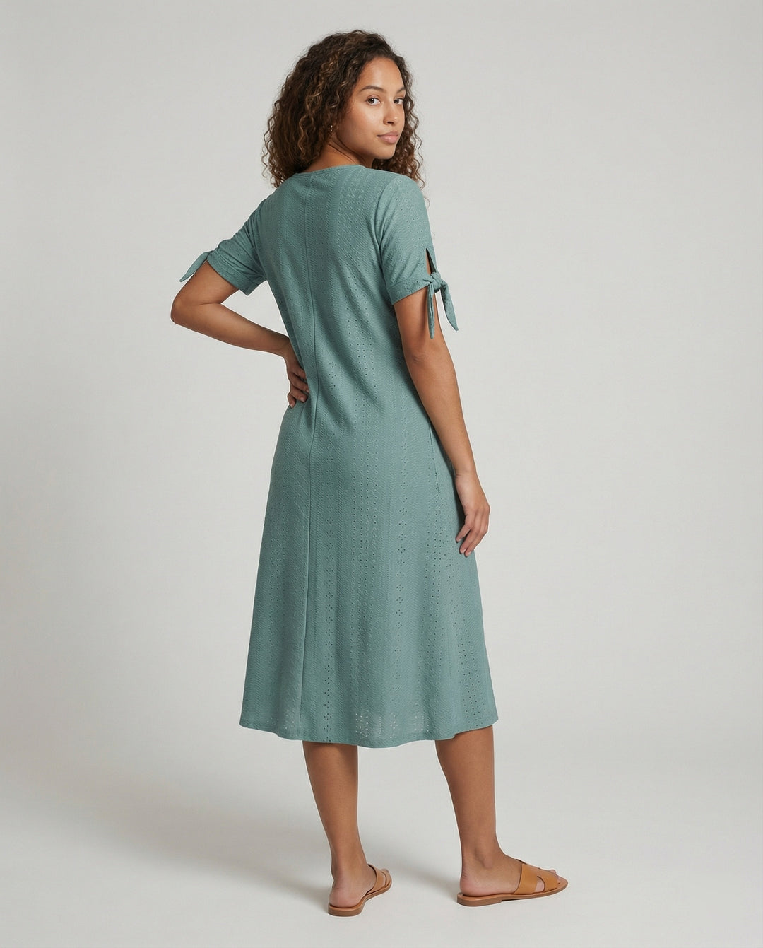 EB | Elegantes Sommer Boho Midi Kleid